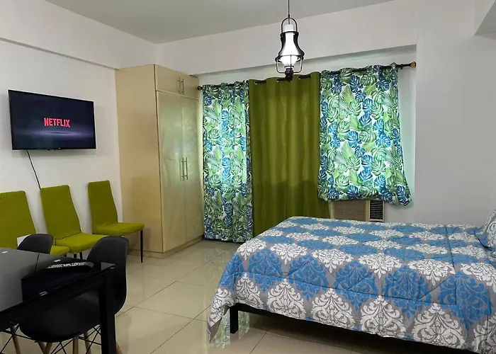 Apartment Morgan Residences 1bed With Netflix Near Venice Mall Taguig Manila
